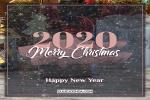 Free Download PSD chúc mừng năm mới và giáng sinh 2020 cực đẹp
