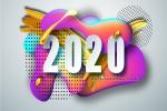 Download Vector Chúc Mừng Năm Mới 2020 Đẹp Miễn Phí