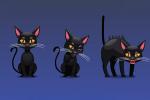 Tải miễn phí vector Mèo đen Halloween