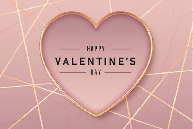 Download vector background chúc mừng Valentine nền trái tim