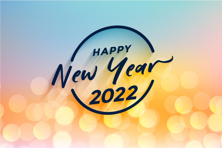 Vector background nền chúc mừng năm mới 2022 lấp lánh